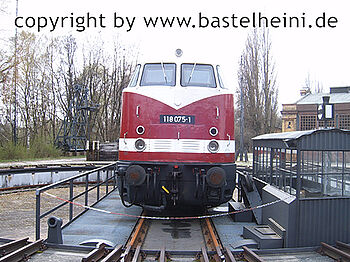 Diesellok BR118 der Deutschen Reichsbahn