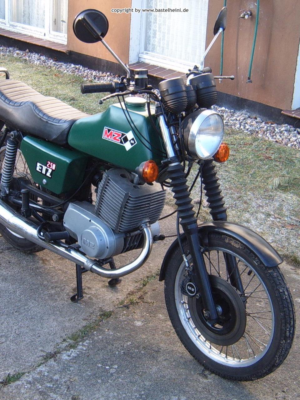 MZ ETZ 250 im Kaufzustand